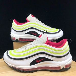 Nike Air Max 97 Casual Shoes White/Rush Pink/